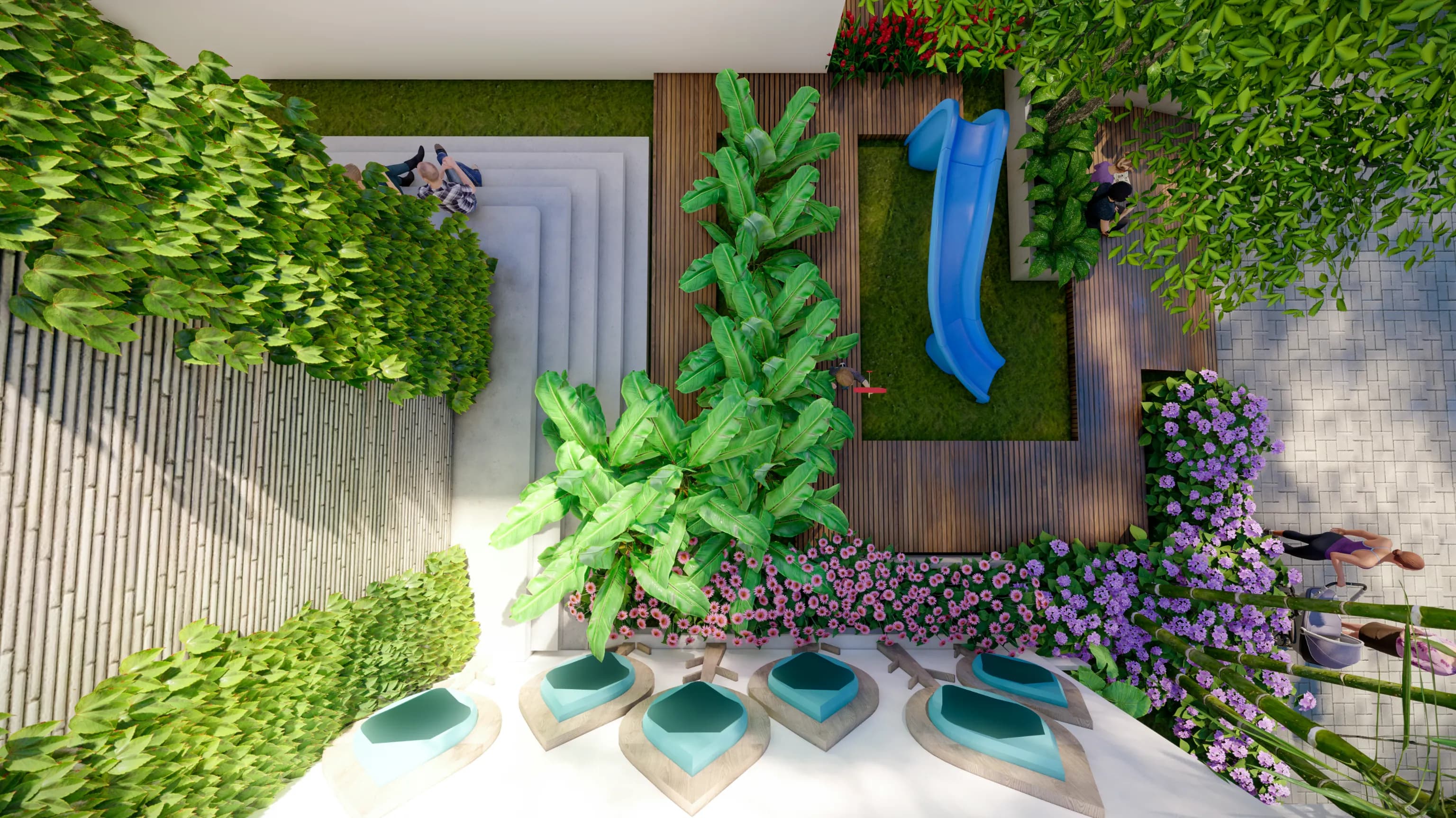 Fasilitas playground lengkap